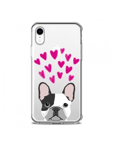 coque iphone xr transparente chien