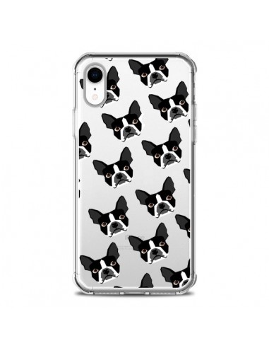 Coque iPhone XR Chiens Boston Terrier Transparente souple - Pet Friendly