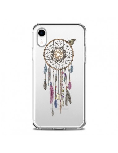 Coque iPhone XR Attrape-rêves Lakota Transparente souple - Rachel Caldwell