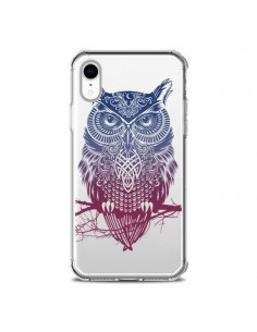 Coque iPhone XR Hibou Chouette Owl Transparente souple -...