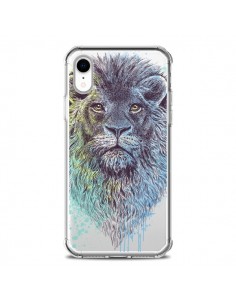 Coque iPhone XR Roi Lion King Transparente souple -...