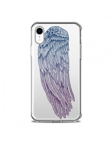Coque iPhone XR Ailes d'Ange Angel Wings Transparente souple - Rachel Caldwell