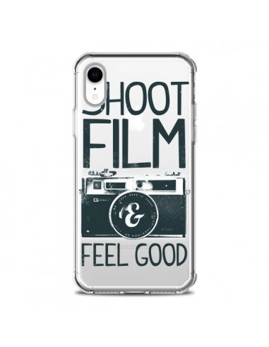 Coque iPhone XR Shoot Film and Feel Good Transparente souple - Victor Vercesi