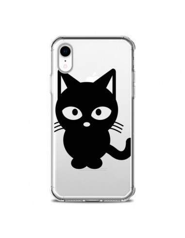 Coque iPhone XR Chat Noir Cat Transparente souple - Yohan B.