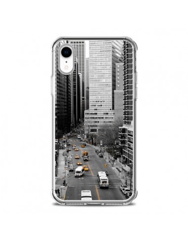 Coque iPhone XR New York Noir et Blanc - Anaëlle François