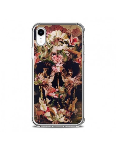 Coque iPhone XR Jungle Skull Tête de Mort - Ali Gulec