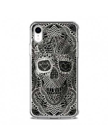 Coque iPhone XR Skull Lace Tête de Mort - Ali Gulec