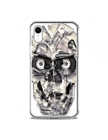 Coque iPhone XR Tape Skull K7 Tête de Mort - Ali Gulec