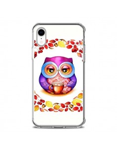 Coque iPhone XR Chouette Automne - Annya Kai