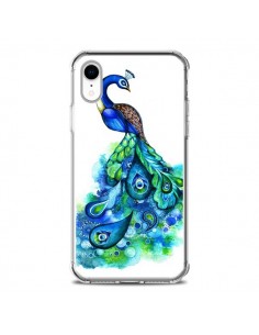 Coque iPhone XR Paon Multicolore - Annya Kai
