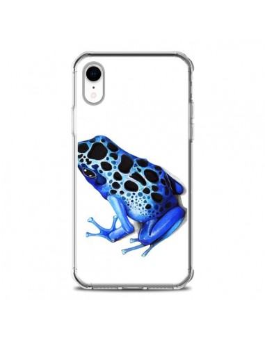 Coque iPhone XR Grenouille Bleue - Annya Kai