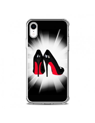 Coque iPhone XR Chaussures Semelles Rouges Red Soles Femme - Aurelie Scour