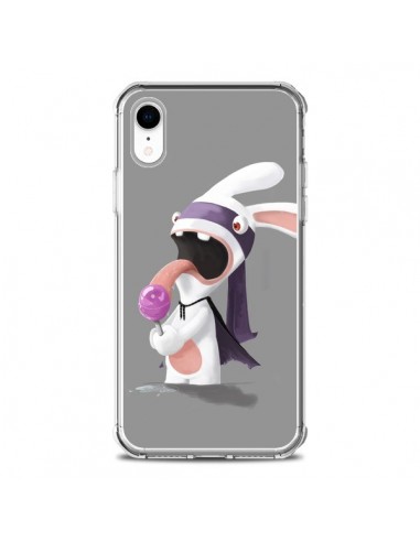 Coque iPhone XR Lapin Crétin Sucette - Bertrand Carriere