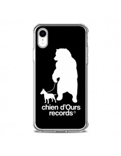 Coque iPhone XR Chien d'Ours Records Musique - Bertrand...