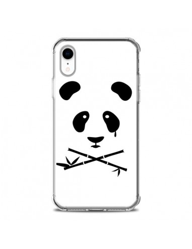 Coque iPhone XR Crying Panda - Bertrand Carriere