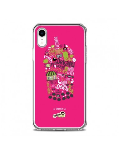 Coque iPhone XR Bubble Fever Original Flavour Rose - Bubble Fever