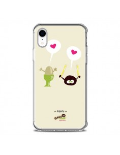 Coque iPhone XR Oeuf a la Coque iPhone XR Bubble Fever -...