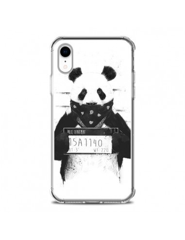 Coque iPhone XR Bad Panda Prison - Balazs Solti
