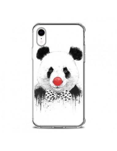 Coque iPhone XR Clown Panda - Balazs Solti