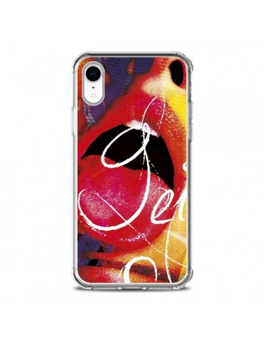 Coque iPhone XR Get Bouche Sexy - Brozart