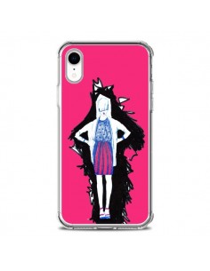 Coque iPhone XR Lola Femme Fashion Mode Rose - Cécile