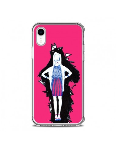 Coque iPhone XR Lola Femme Fashion Mode Rose - Cécile