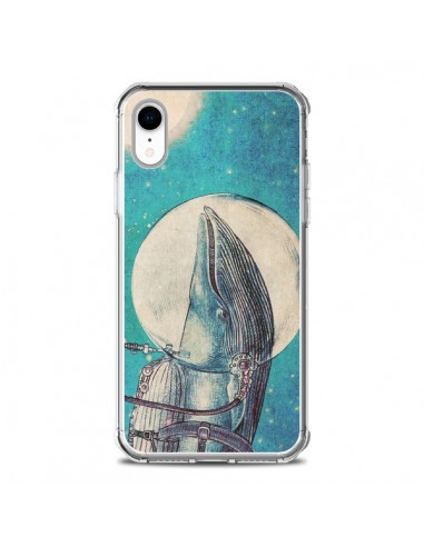 Coque iPhone XR Baleine Whale Voyage Journey - Eric Fan