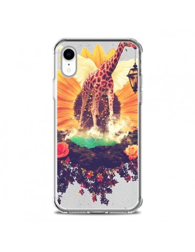 Coque iPhone XR Girafflower Girafe - Eleaxart