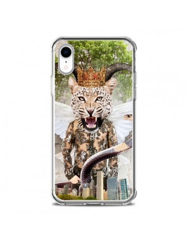 Coque iPhone XR Hear Me Roar Leopard - Eleaxart