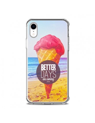 Coque iPhone XR Glace Ice Cream Été - Eleaxart