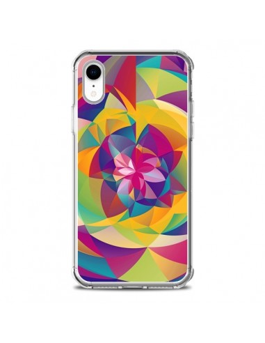 Coque iPhone XR Acid Blossom Fleur - Eleaxart