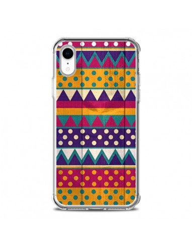 Coque iPhone XR Mexican Triangle Aztec Azteque - Eleaxart