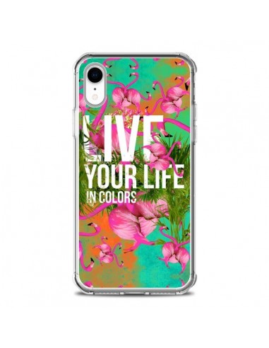 Coque iPhone XR Live your Life - Eleaxart
