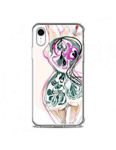 Coque iPhone XR Femme en fleurs - Elisaveta Stoilova