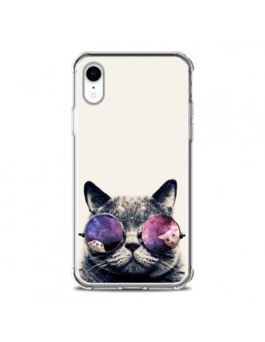 Coque iPhone XR Chat à lunettes - Gusto NYC