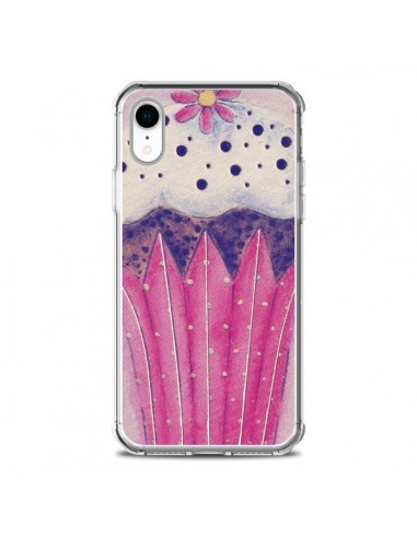 Coque iPhone XR Cupcake Rose - Irene Sneddon