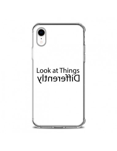 Coque iPhone XR Look at Different Things Black - Shop Gasoline