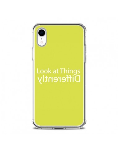 Coque iPhone XR Look at Different Things Yellow - Shop Gasoline