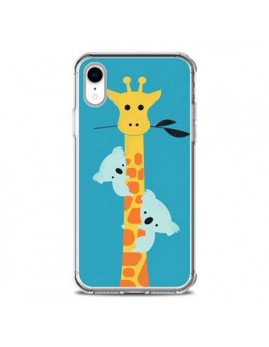 Coque iPhone XR Koala Girafe Arbre - Jay Fleck