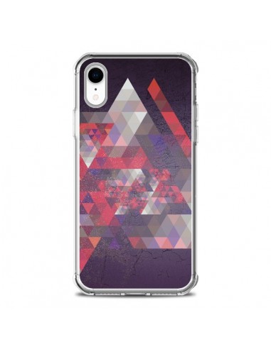 Coque iPhone XR Azteque Gheo Violet - Javier Martinez