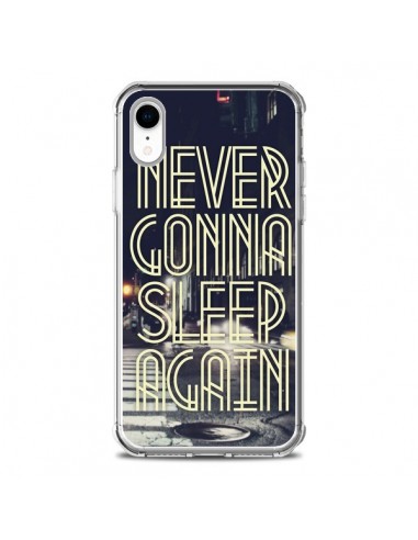 Coque iPhone XR Never Gonna Sleep New York City - Javier Martinez