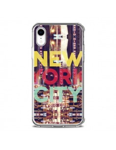 Coque iPhone XR New York City Buildings - Javier Martinez