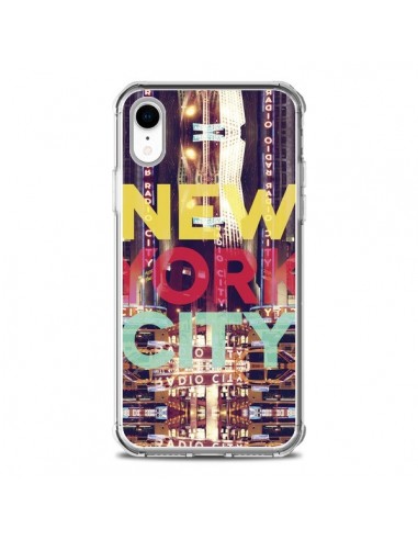 Coque iPhone XR New York City Buildings - Javier Martinez