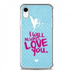 Coque iPhone XR I will always love you Cupidon - Javier...