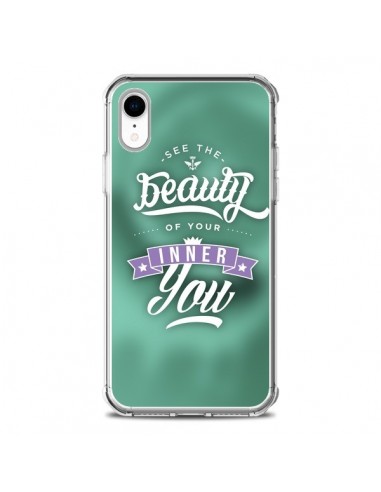 Coque iPhone XR Beauty Vert - Javier Martinez