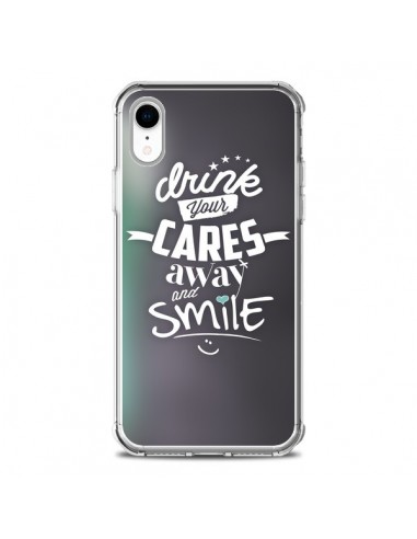 Coque iPhone XR Drink Gris - Javier Martinez