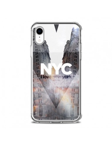 Coque iPhone XR I Love New York City Orange - Javier Martinez