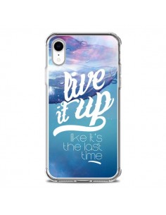 Coque iPhone XR Last Time Bleu - Javier Martinez