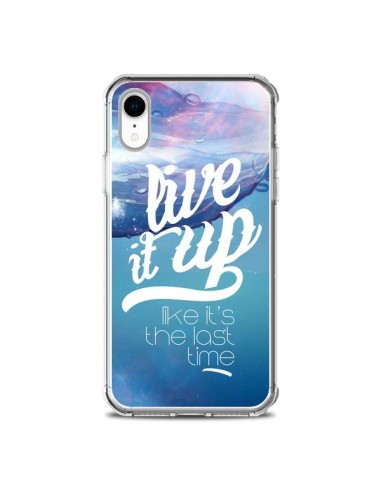 Coque iPhone XR Last Time Bleu - Javier Martinez