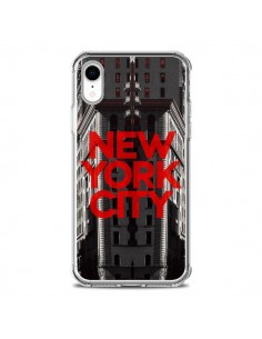 Coque iPhone XR New York City Rouge - Javier Martinez